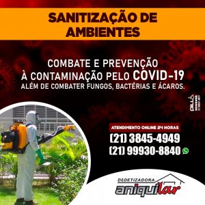 SANITIZAÇÃO EM COPACABANA (EMPRESA CREDENCIADA)